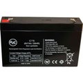 Battery Clerk AJC  Eagle Picher CFM-6V6.5 6V 7Ah Sealed Lead Acid Battery AJC-C7S-A-1-155515